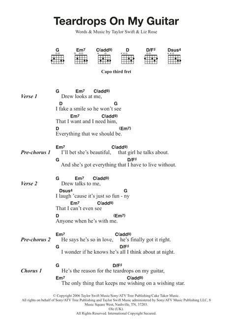 teardrops on my guitar lyrics|teardrops on my guitar 1 hour.